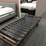 Lattenbodem Lattoflex SL2 standaard R 90/200 op zwarte poten 23 cm (2)
