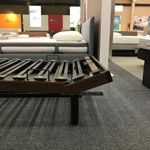 Lattenbodem Lattoflex SL2 standaard R 90/200 op zwarte poten 23 cm (4)